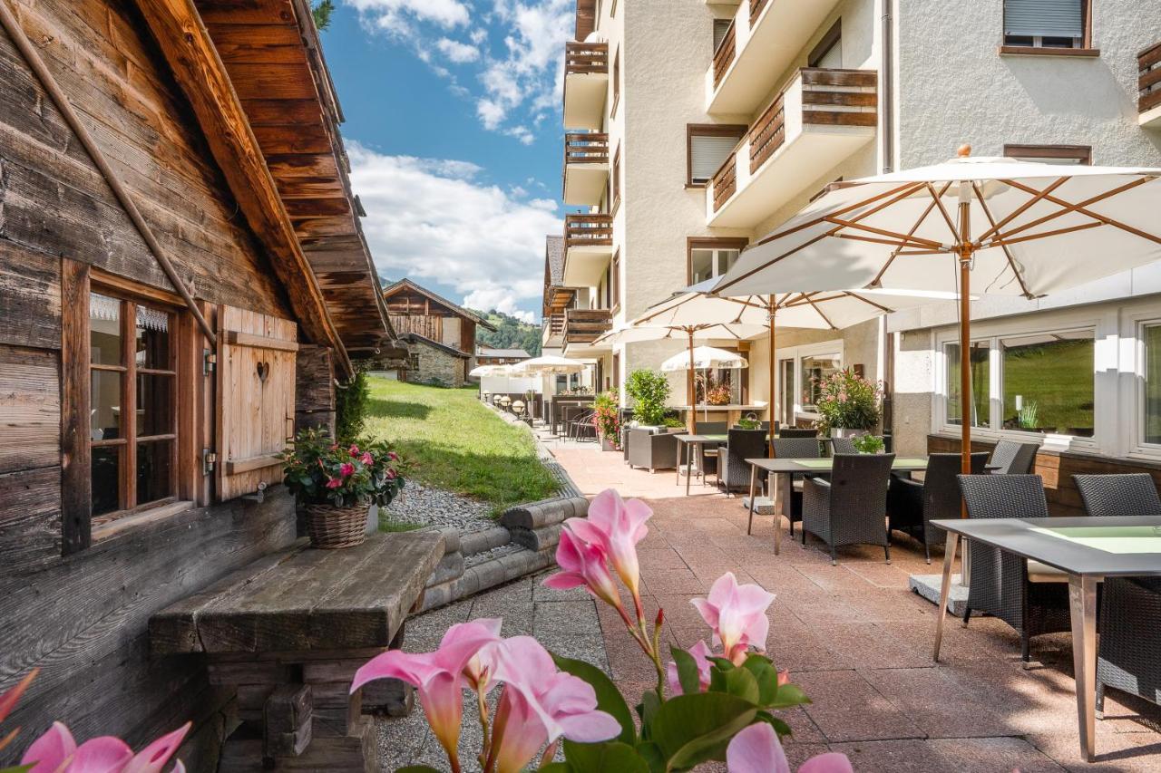 Hotel Alpenhof Unterbäch Esterno foto