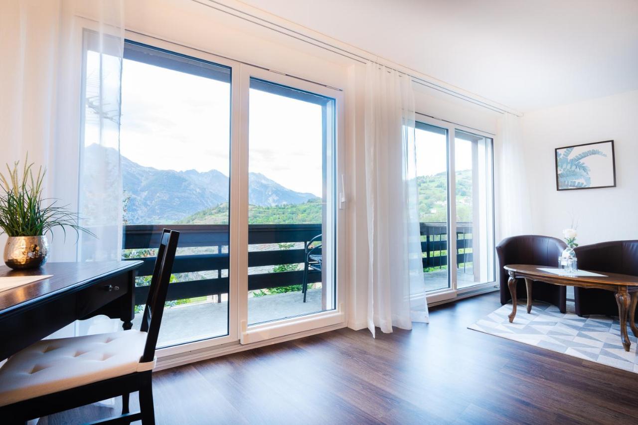 Hotel Alpenhof Unterbäch Esterno foto