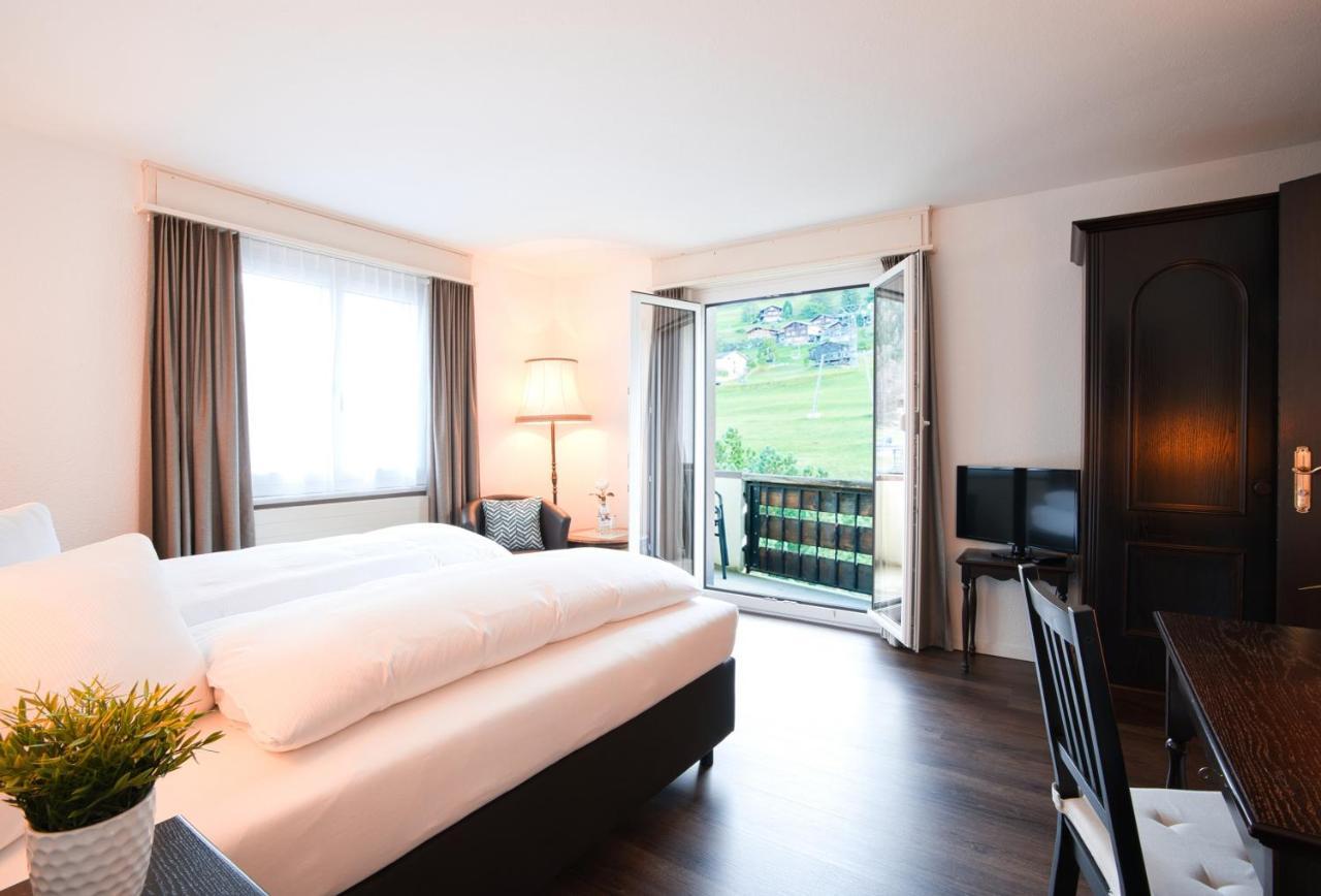 Hotel Alpenhof Unterbäch Esterno foto