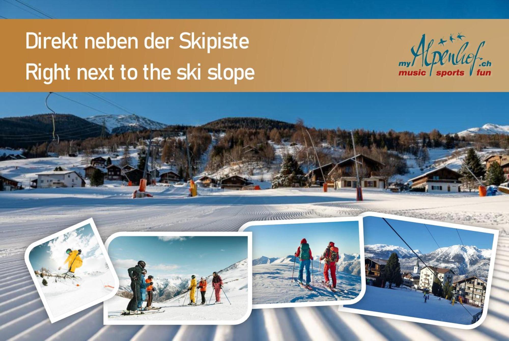 Hotel Alpenhof Unterbäch Esterno foto