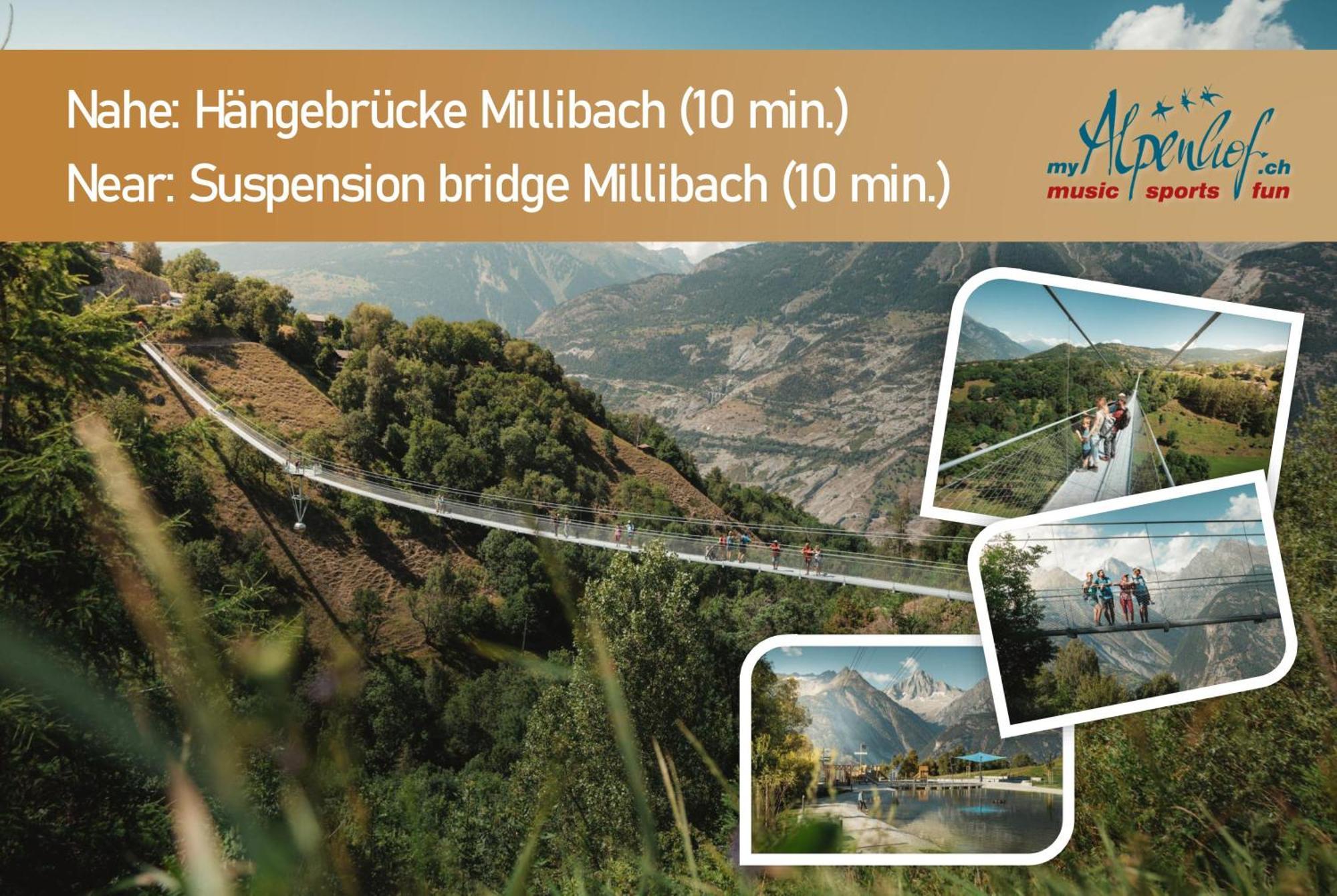 Hotel Alpenhof Unterbäch Esterno foto