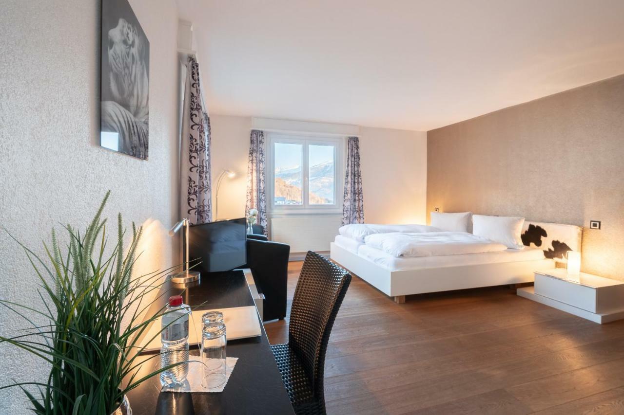 Hotel Alpenhof Unterbäch Esterno foto