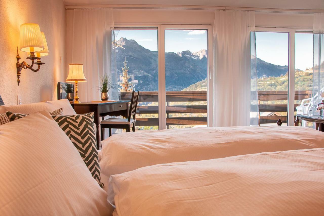 Hotel Alpenhof Unterbäch Esterno foto